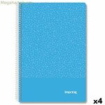 Տետր Imprex կապույտ Din A4 80 թերթ (4 հատ)