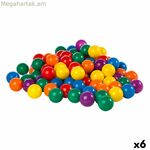 Գնդակներ Intex FUN BALLZ 100 հատ 6,5 x 6,5 x 6,5 սմ (6 հատ)