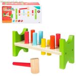 Փայտե խաղ Woomax նստարանային մուրճ (10 հատ)