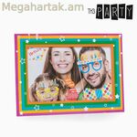 Th3 երեկույթի ծննդյան պարագաներ զվարճալի լուսանկարների համար (5 հատանոց հավաքածու)