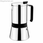 Իտալական սուրճի մեքենա Monix M770006 պողպատե չժանգոտվող պողպատ 6 բաժակ 300 մլ