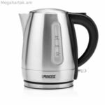 Թեյնիկ Princess 236023 1 լ 2200 Վտ Չժանգոտվող պողպատ Պլաստիկ 2200 Վտ Սև Մոխրագույն Սև/Արծաթագույն 1 լ