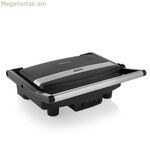 Կոնտակտային գրիլ Tristar GR-2856 1000W սև պողպատ 28 x 19 սմ