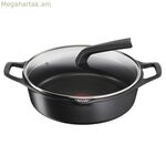 Կափարիչով կաթսա Tefal E2497244 Սև Ø 28 սմ