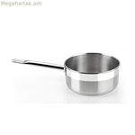 Կաթսա BRA PROFESIONAL չժանգոտվող պողպատ Ø 12 սմ Մոխրագույն Արծաթագույն 500 մլ