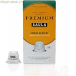 Սուրճի պարկուճներ պատյանով Saula 30338181 Պրեմիում օրգանական 10 պարկուճ զրո