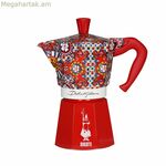 Իտալական սրճեփ Bialetti MOKA EXPRESS D&G 6T արծաթագույն ալյումինե 6 բաժակ