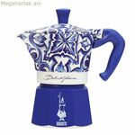 Իտալական սրճեփ Bialetti MOKA D&G BLU MEDIT. 3T կապույտ ալյումինե 3 բաժակ