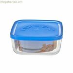 Ճաշի տուփ Borgonovo 6277815 Կապույտ 960 մլ 15 x 15 x 6,2 սմ (Ø 15 սմ)