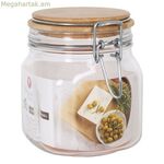 Թափանցիկ ապակե տարա Borgonovo Hermetic 750 մլ