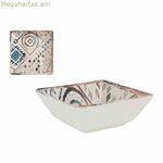 Bowl La Mediterránea Grecia Porcelain Կապույտ Շագանակագույն 13 x 13 x 5 սմ