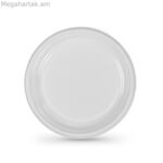 Բազմակի օգտագործման ափսեների հավաքածու Algon շրջանաձև սպիտակ 17 x 17 x 1,5 սմ պլաստիկ 25 հատ