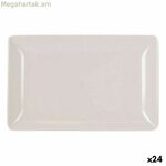 Խորտիկների սկուտեղ La Mediterránea Melamin White Shine 20 x 13 x 2 սմ (24 հատ)