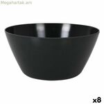 Salad Bowl La Mediterránea Melamin Anthracite (8 միավոր)