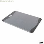 Կտրատման տախտակ Percutti մոխրագույն 28,7 x 42 սմ (6 հատ)