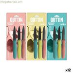 Դանակների հավաքածու Քութթին Սամբա 3 հատ 19,5 x 2 x 1 սմ (12 հատ)