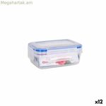 Հերմետիկ փակվող ճաշի տուփ Quttin 500 մլ ուղղանկյուն 15 x 10 x 6 սմ (12 հատ)