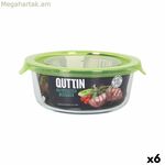 Ճաշի տուփ Քութթին Գրին 650 մլ 15 x 15 x 6,5 սմ (6 հատ)