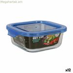 Ճաշի տուփ Quttin Blue 14 x 14 x 5,5 սմ (12 հատ)