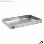 Ուղղանկյուն կաղապար VR արծաթագույն ալյումինե 34 x 22,5 x 3,5 սմ (5 հատ)