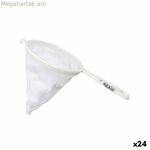 Սպիտակ պլաստիկե քամիչ Franela Ø 12 սմ (24 հատ)