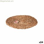 Սեղանի գորգ Privilege շագանակագույն Ø 35 սմ եղեգնյա (24 հատ)