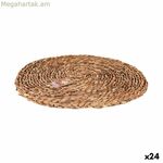 Սեղանի գորգ Privilege շագանակագույն Ø 40 սմ եղեգնյա (24 հատ)