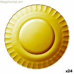 Հարթ ափսե Duralex Picardie Crystal Amber Ø 26 սմ (24 հատ)