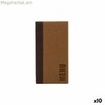 Մենյուի պահոցներ Securit Trendy Brown 35,3 x 18,6 x 1 սմ