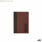 Մենյուի պահոցներ Securit Trendy Burgundy 25,3 x 17,7 x 0,8 սմ
