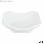 Համտեսի հավաքածու Viejo Valle Troya սպիտակ մելամին քառակուսի 11 x 11 x 3,5 սմ (24 հատ)