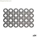 Սեղանի գորգ Viejo Valle PVC արծաթագույն 45 x 30 սմ (24 հատ)