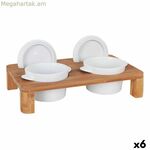 Նախուտեստների հավաքածու՝ Indie Bamboo Ceramic 29 x 18 x 6 սմ, 2 կաթսա (6 հատ)