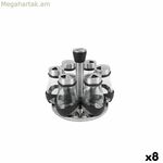 Չժանգոտվող պողպատից համեմունքների դարակ Quttin 17,8 X 17,8 X 16,3 սմ (6 հատ) (8 հատ)