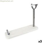 Խոզի մսի տակդիր Quttin մարմարե պողպատ 48,5 x 16 x 1,8 սմ (3 հատ)