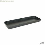 Զսպանակաձև տապակ Quttin սև ածխածնային պողպատ 35 x 11 x 2,6 սմ (12 հատ)