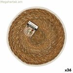 Սեղանի գորգ Privilege ծովային ջրիմուռներ շագանակագույն Ø 30 սմ (36 հատ)