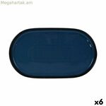 Խորտկարան La Mediterránea Chester Blue Oval 36 x 20,5 x 3 սմ (6 միավոր)