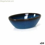 Խորտկարան La Mediterránea Pica-pica Կապույտ Օվալ 14,2 x 8,5 x 4,2 սմ (24 միավոր)