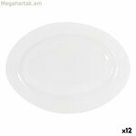 Մատուցման ափսե La Mediterránea Temara Oval 35,5 x 25 սմ (12 միավոր)