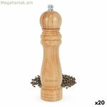 Քութթին փայտե պղպեղի ջրաղաց 5 x 5 x 22 սմ (20 հատ)