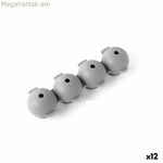 Սառցե խորանարդիկների կաղապար Quttin գնդաձև սիլիկոնե 22 x 7 x 5 սմ (12 հատ)