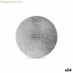 Տորթի տակդիր Algon Silver 20 x 20 x 1 սմ շրջանաձև (24 հատ)