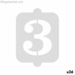 Տորթի շաբլոն Algon Number 3 36 միավոր