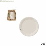 Ափսեների հավաքածու Algon White 22 սմ 25 հատ (18 հատ)