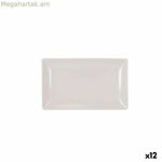 Խորտիկների սկուտեղ La Mediterránea սպիտակ 25 x 15 x 2 սմ (12 հատ)