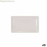 Խորտիկների սկուտեղ La Mediterránea սպիտակ 30 x 20 x 2,5 սմ (12 հատ)