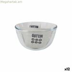 Bowl La Mediterránea Quttin Glass 1,1 L 17 x 17 x 10 սմ (12 միավոր)