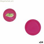 Ափսեների հավաքածու Algon Fuchsia 20 սմ 10 հատ (24 հատ)