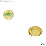 Ափսեների հավաքածու Algon Golden 450 մլ 6 հատ (18 հատ)